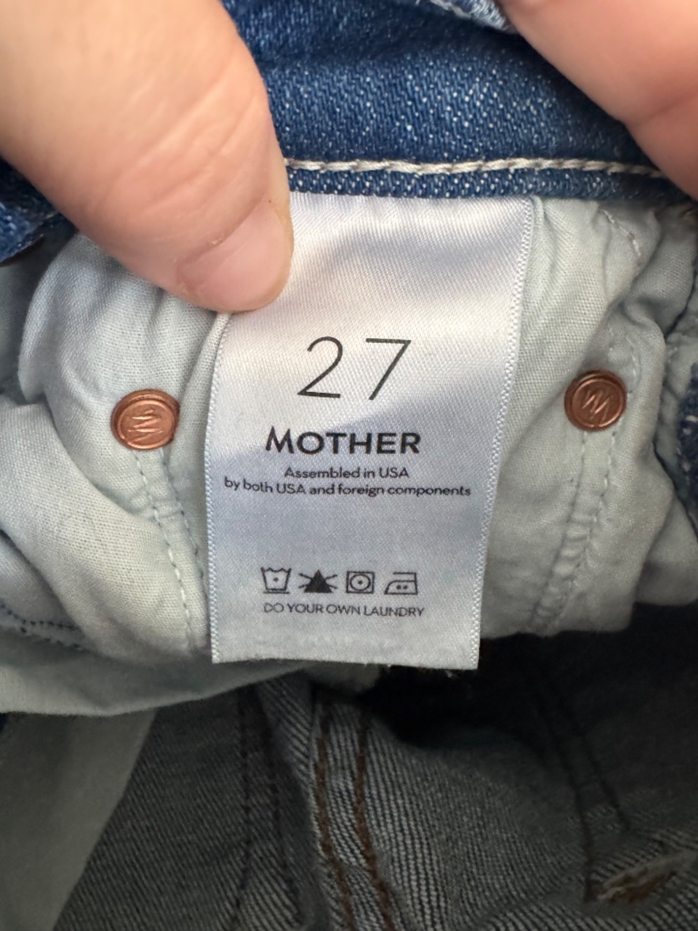 MOTHER The Pixie Rambler Ankle Briefly Gorgeous Size 27 DD - Picture 6 of 9